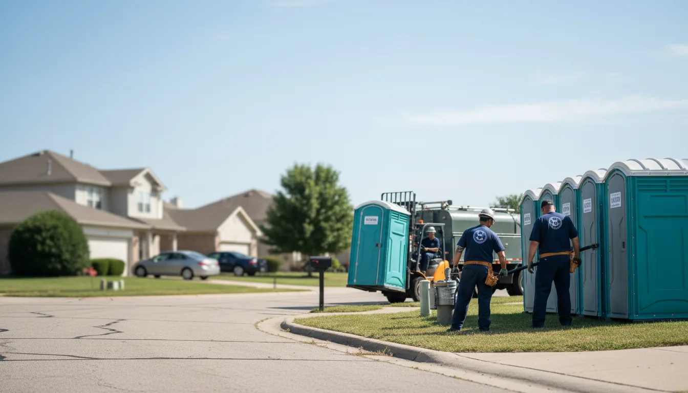 Porta Potty Rental in Mineral Wells, TX near me